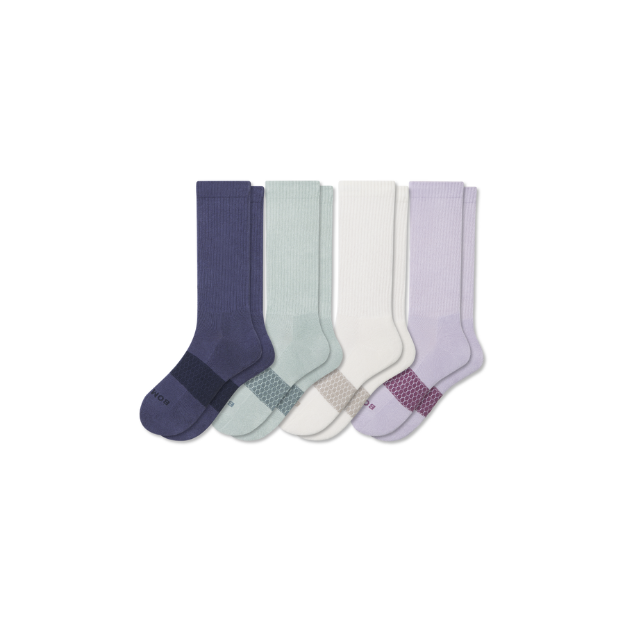 Women's Solids Calf Sock 4-Pack P6