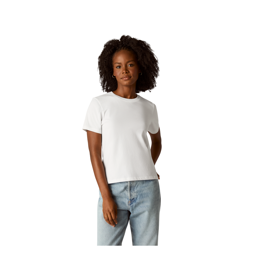 Women's Pima Cotton Crew Neck T-Shirt K9