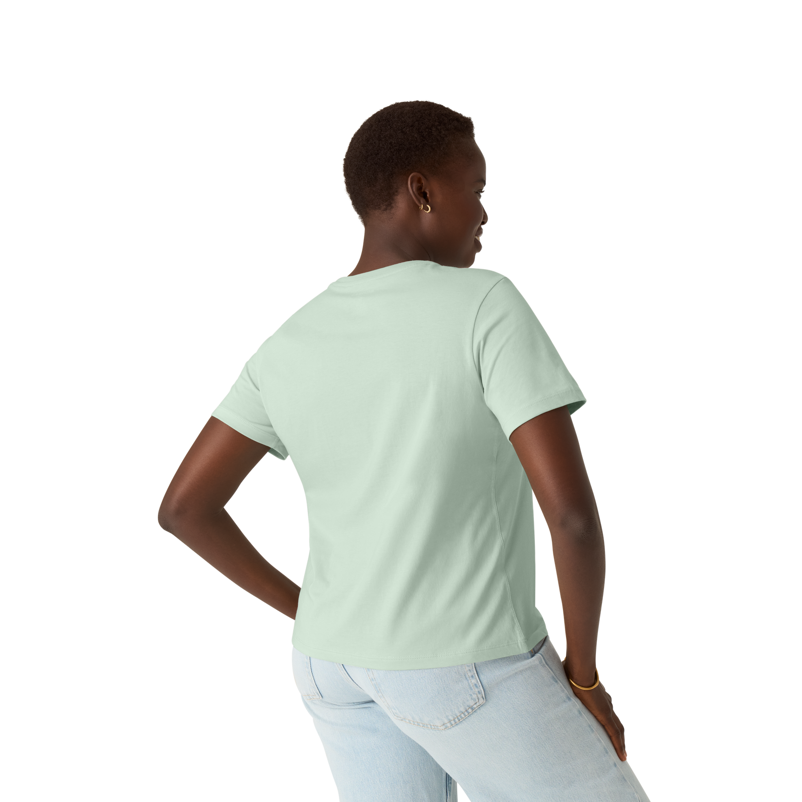 Women's Pima Cotton Crew Neck T-Shirt