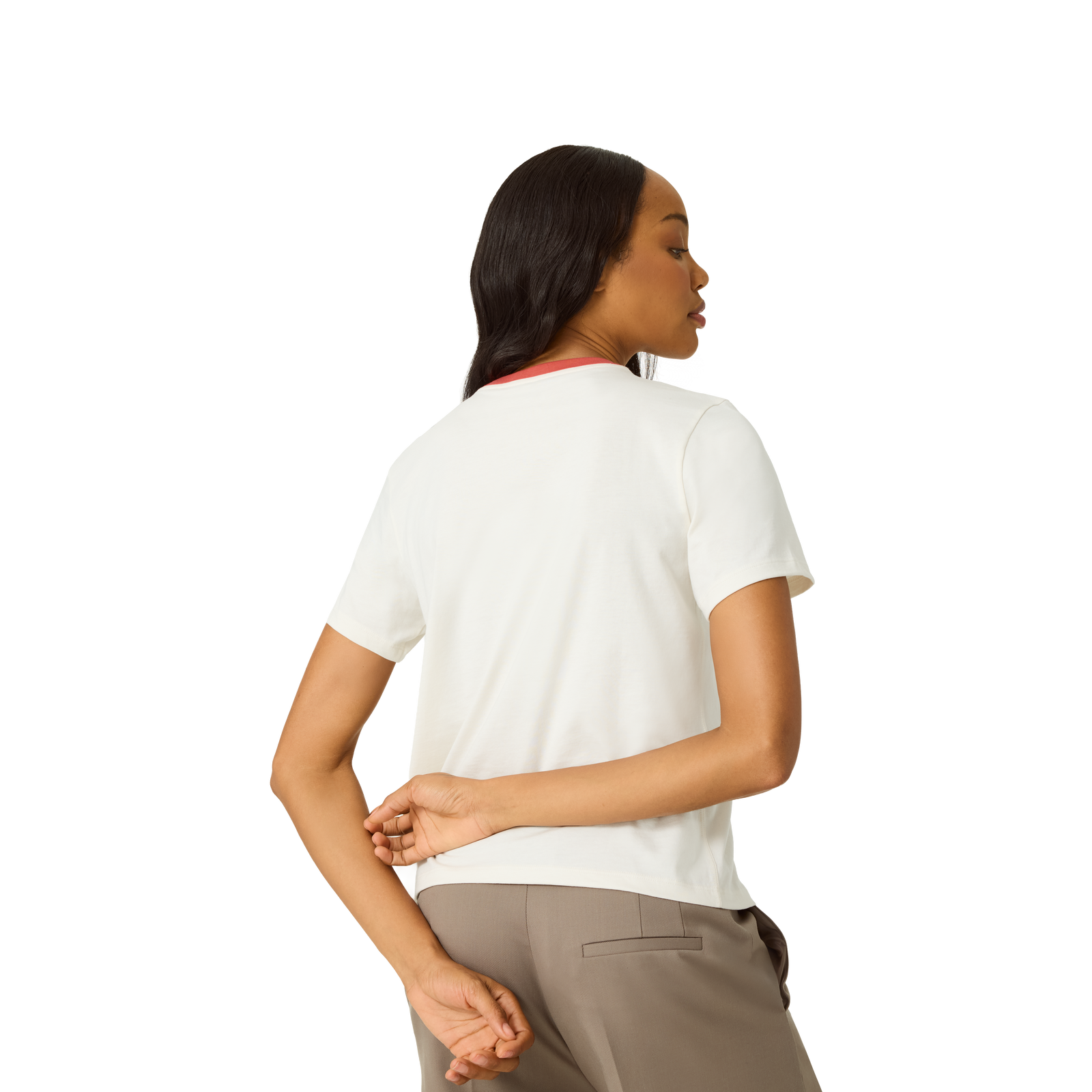 Women's Pima Cotton Crew Neck T-Shirt
