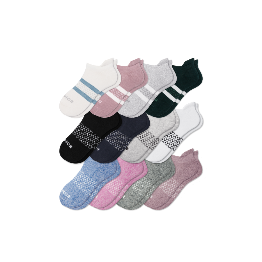 Women's Ankle Sock 12-Pack D8
